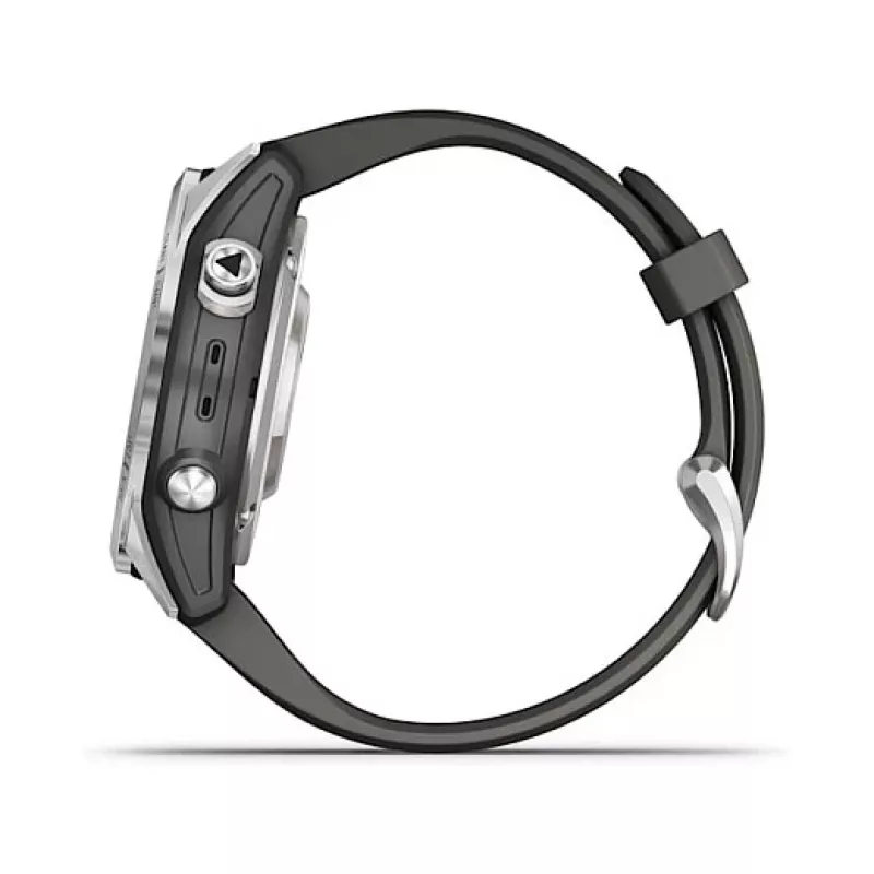 Garmin fēnix 7S Pro 3.05 cm (1.2) MIP 42 mm Digitaalne 240 x 240 pikslit Puutetundlik Hõbedane Wi-Fi GPS (satelliit)