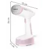 Käeshoitav riideauruti Tefal DT3050, 1300 W, 20 g/min aur, 0,12 L paak, 2,6 m juhe, roosa