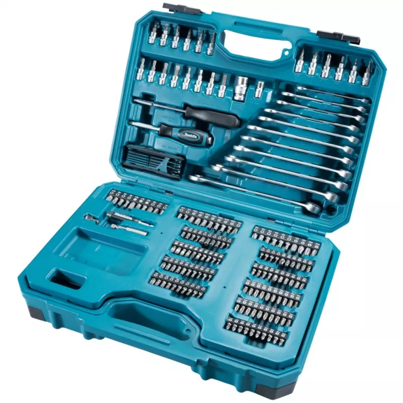 Makita E-10883 mehaanikute tööriistakomplekt 221 tööriista