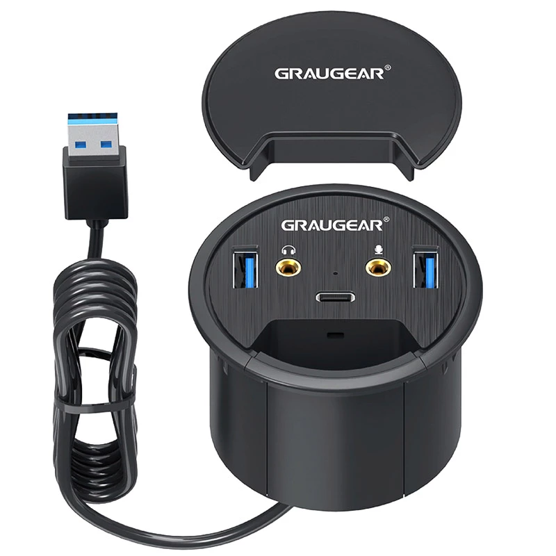 USB Hub GRAUGEAR G-THUB-AU-60 USB 3.2 Gen 1 Type-A Must