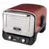 Ninja OO101EU välisgrill/barbeküü Elektriline + Söegrill Must, Punane, Hõbedane 2400 W