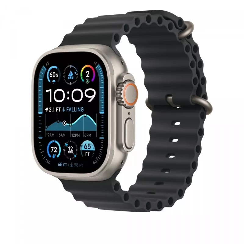 Band Apple 49mm Must Ocean Band Extension Natural Titanium Finish