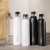 Gaseerimispudel BRITA 118426 – 1 L klaaspudel roostevabast terasest korgiga, 287 mm kõrgus, 2 tk pakendis