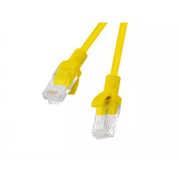 PATCHCORD Cat.5E UTP 2M Kollane FLUKE PASSED LANBERG 10-PACK