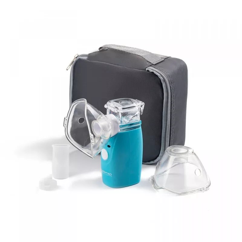 Auruinhalaator HI-TECH MEDICAL ORO-MESH patareitoitel sinine valge