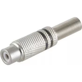 Cinch-ühendusmuhv ShiverPeaks 52001-S metallist, 6 mm, must