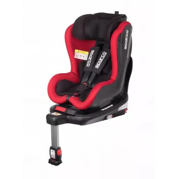 Laste turvatool Sparco SK500I must-punane SK500IRD, kuni 18 kg