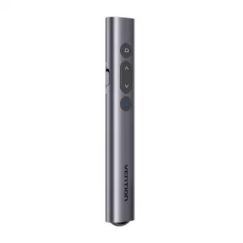 Juhtmevaba laserosuti Vention KQIH0 — punane laser, maksimaalne ulatus 50 m, USB-liides, kerge PVC-korpus