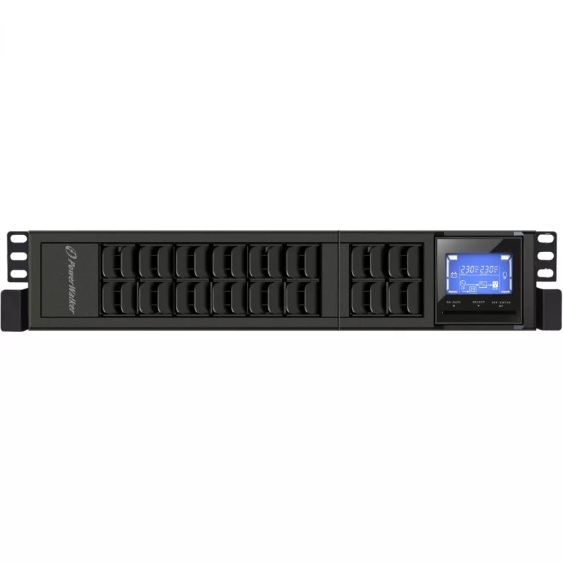 PowerWalker VFI 2000CRM LCD topeltmuundus (Online) 2 kVA 1600 W 4 AC-pistikupesa