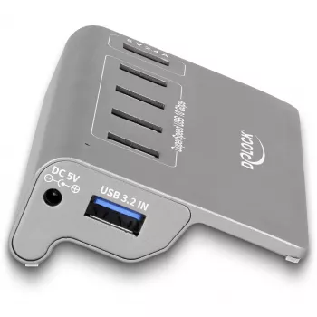 DeLOCK USB-jaotur 10 Gbps 4 A-tüüpi porti 1 kiirlaadimisport