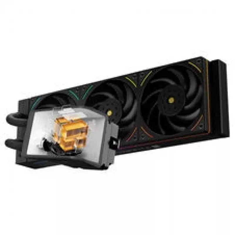 Thermalright Wonder Vision 360 UB ARGB AiO-vedelikjahutus, ARGB, 6,67” OLED-ekraan – 360 mm, must