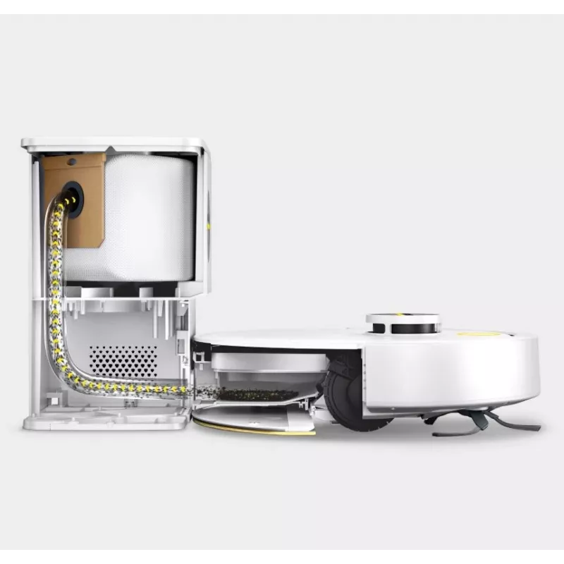 KARCHER RVC 3 Comfort valge põrandapuhastusrobot koos laadimisjaamaga