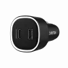 Autolaadija CANYON OnDrive 60 PD 60W 2xUSB-C — 60W võimsus, 2 USB-C porti, must