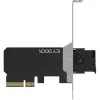 ICY DOCK MB305M4P-B eemaldatav M.2 NVMe SSD PCIe 4.0 x4 adapterkaardile