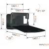 Kõlarikinnitus Vogels SOUND 3205 Universal L, 15 kg