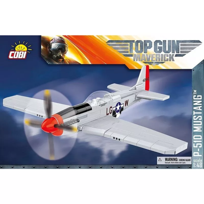 COBI 5847 Top Gun Maverick P-51D Mustang 150 Bricks