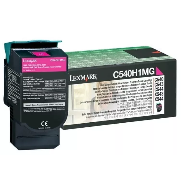 Lexmark C540H1MG - tooner magenta - C540, C543, C544, C546, X543, X544, X546, X548 jaoks