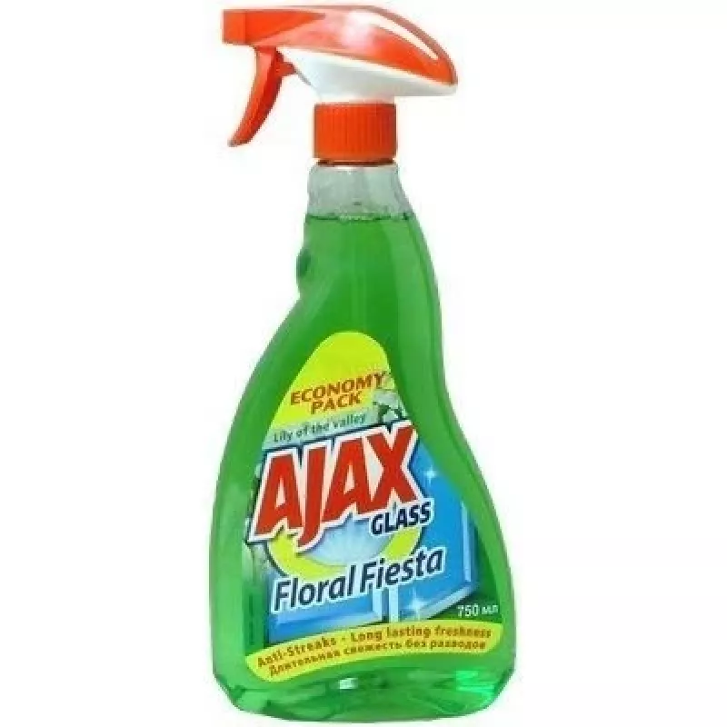 Stiklo puhastusvahend Ajax Floral Fiesta, vedel, pihustiga, 500ml