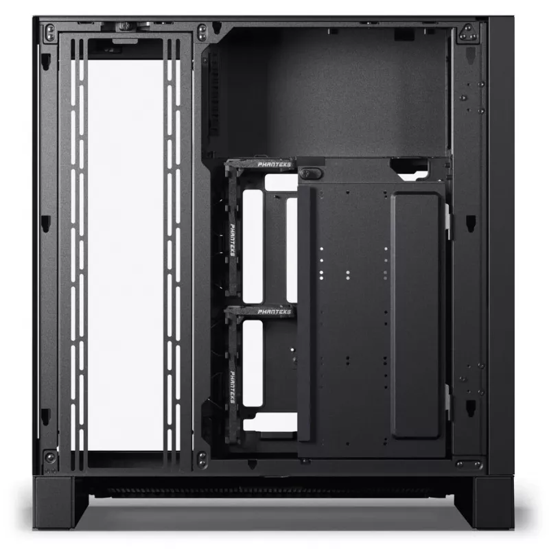 PHANTEKS NV-Series NV9 MK2 PC-Enclosure, EATX, DRGB, Tempered Glass - Must & M25 Gen2 PWM D-RGB Fan 3er-Pack - Reverse Blade, 140mm, Must + DRG