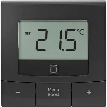 eQ-3 AG Homematic IP HmIP-WTH-B-A, RF, 869,65 MHz, Antratsiit, IP20, 250 m, LCD