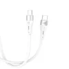USB-C kaabel Tellur TLL155501 1 m, PD 60W, valge