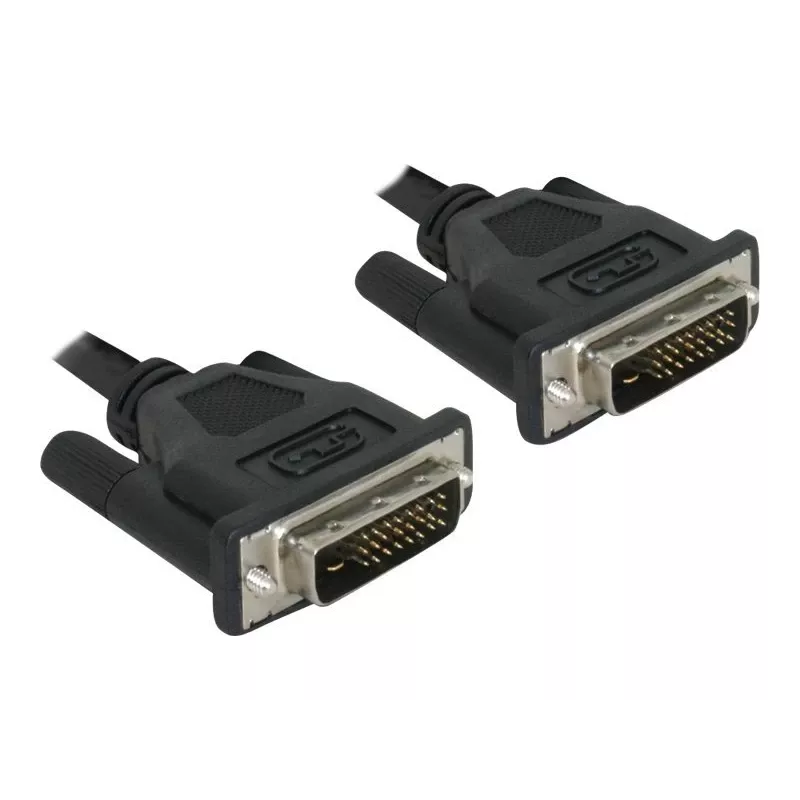 DVI-kaabel DeLOCK DVI 24+1 kaabel 0,5 m isane/isane