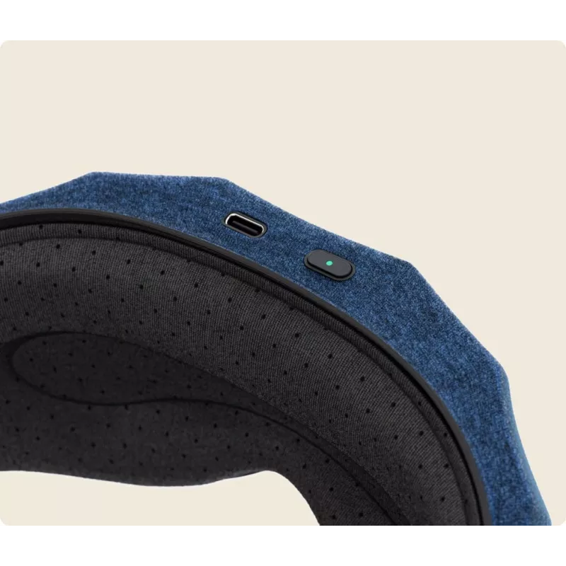 Therabody SleepMask massager näole, must, sinine