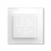 Klaasseina termostaat Homematic IP 161333A0 CO2-anduriga, digitaalne RF, 230 V, 54,5×54,5×29 mm
