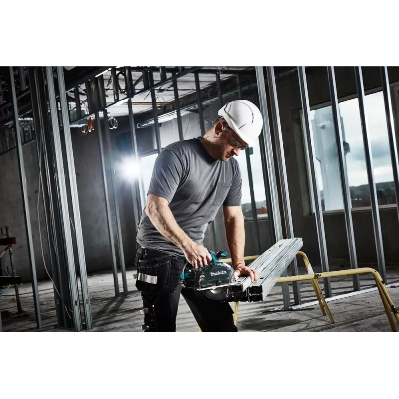 Makita DCS553Z kaasaskantav ketassaag 15 cm Must, Sinine 4200 p/min