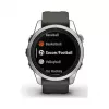Garmin fēnix 7S Pro 3.05 cm (1.2) MIP 42 mm Digitaalne 240 x 240 pikslit Puutetundlik Hõbedane Wi-Fi GPS (satelliit)