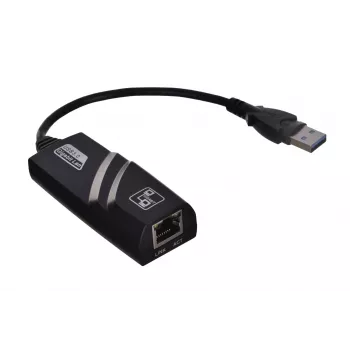 Liidesekaart Akyga AK-AD-31 USB 3.2 Gen 1 Gigabit Ethernetile (1000 Mbps), RJ-45, must