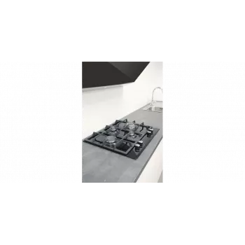CATA | Hob | LCI 6031 B | Gas on glass | Number of burners/cooking zones 4 | Rotary knobs | Must