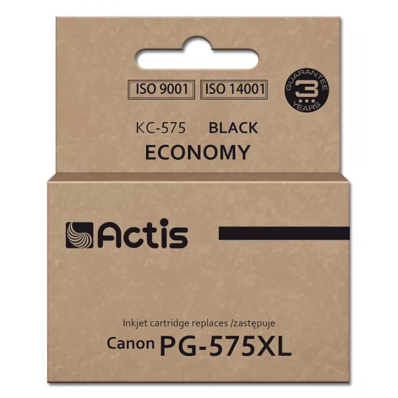 Actis KC-575 Canoni printeritint, asendus Canon PG-575XL; Supreme; 16,5 ml; must