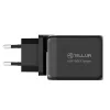 Seinalaadija Tellur TLL151451 65W, 3 porti (2x USB-C, 1x USB-A)