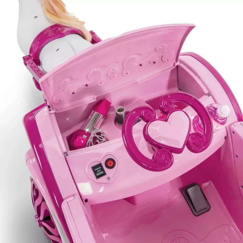 Huffy Electric Disney Princess vankri ja hobusega 6 V roosa