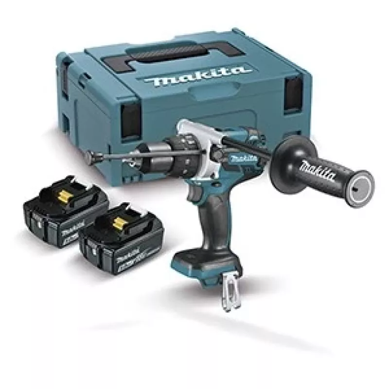 Makita DHP458RTJ puur 2000 p/min Must, Sinine