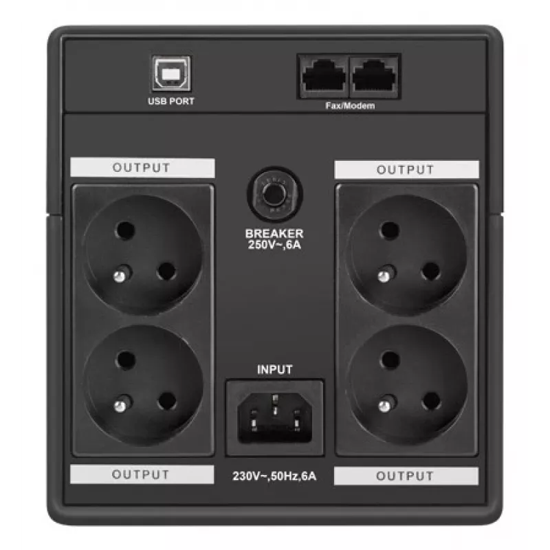Armac H/1000E/LED UPS HOME Line-Interactive toiteadapter arvutile - 80 Plus