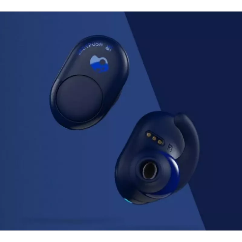 Skullcandy Push S2BBW juhtmevabad kõrvasisesed kõrvaklapid (Indigo sinine)