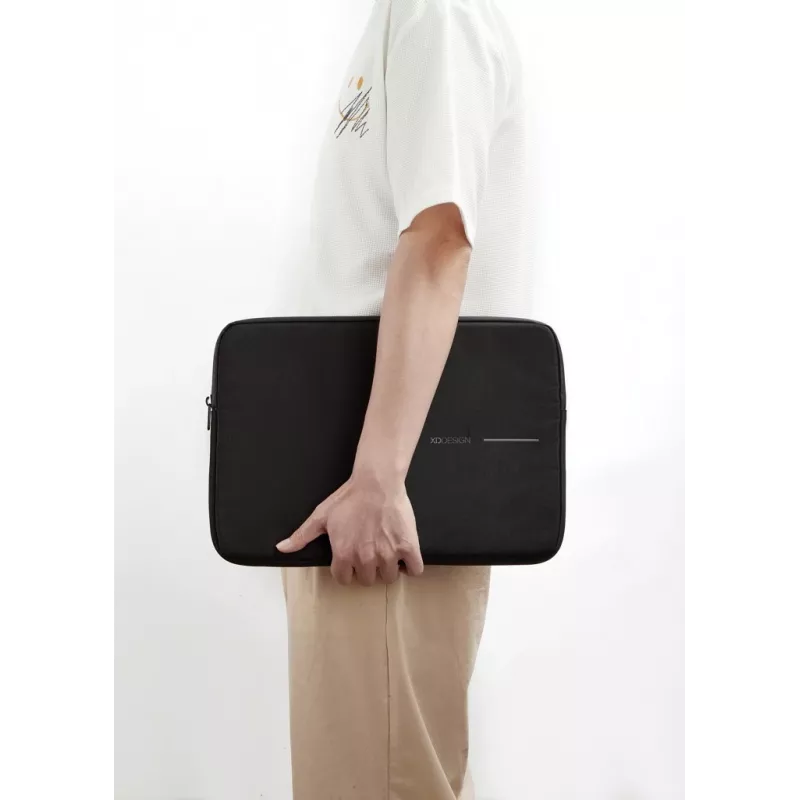 Kaitsva sülearvuti ümbris XDDESIGN P706.201 — 14-tolline (35,6 cm), must, tõmblukuga