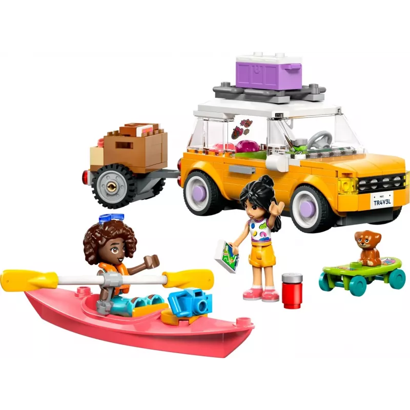 Ehitusmänguasi LEGO Friends mängukomplekt 42659 Adventure Trip with Friends, 220 tk, 2 minifiguuri, vanusele 6+