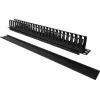 Kaablikarp Alantec PK008 seinakorraldaja 1U must metall/plast