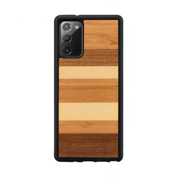 Kaitseümbris Samsung Galaxy Note 20-le, man and wood — must