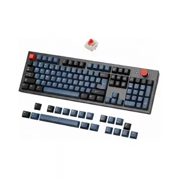 Keychron Keychron Q6 Ultra 8K Knob Full Punane bk H