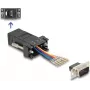 DeLOCK D-Sub 9 kontakti isane RJ12 emasele koostekomplekt must