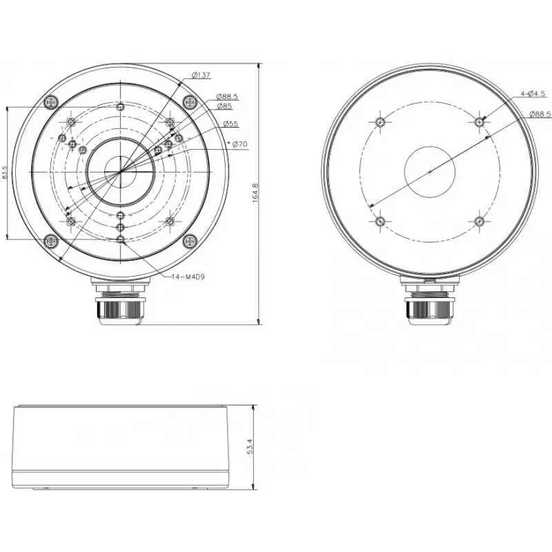 HIKVISION DS-1280ZJ-S must karp