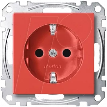 MERTEN SCHUKO-pistikupesa 16A MEG2300-0306 punane spetsiaalsetele ahelatele MEG2300-0306 MEG2300-0306 (MEG2300-0306)