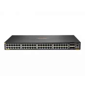 Hewlett Packard Enterprise HPE Aruba Networking CX 6200F 48G Class4 PoE 4SFP+ 740W lüliti - lüliti - max. virnastuskaugus 10 km - L3 - hallatav - 48 x 10/100/1000 (PoE+) + 4 x 1 Gi