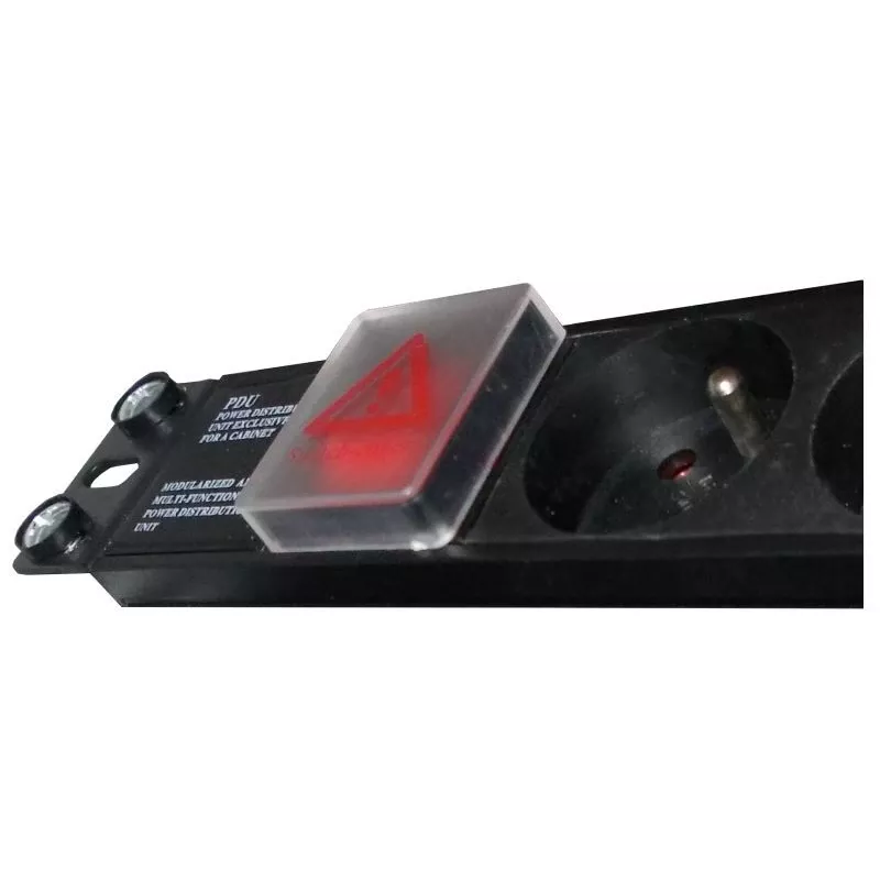 Alantec PZ071U pikendusjuhe 1,8 m 7 vahelduvvoolu pistikupesa Siseruumidesse Must