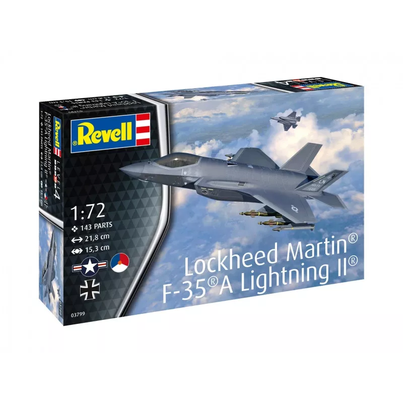 Plastikmudel Lockheed Martin F-35A Light 1/72