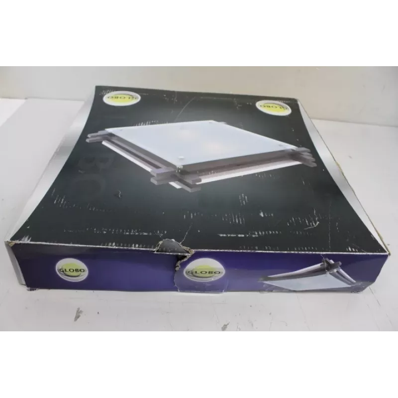 Laelamp Sourcing Edison, 2×E27 max 60W, klaasist kate, puiduvärvi, 40×40×8,5 cm
